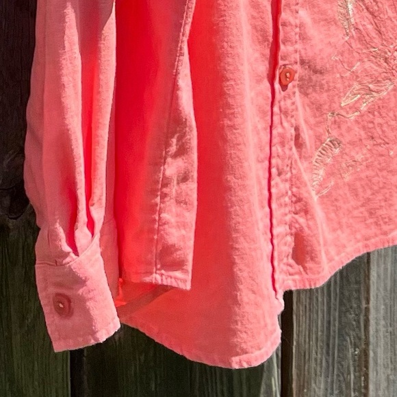 Studio woman by JPR linen blend top size 2X - Picture 7 of 15